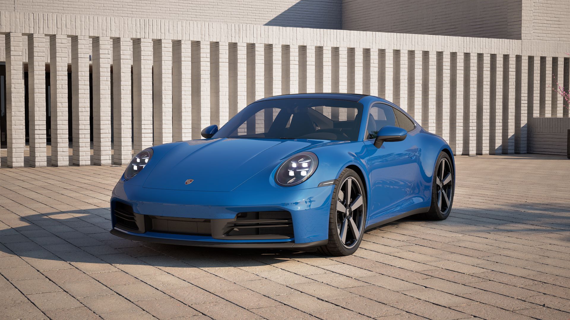 Vorderansicht des 911 Carrera
