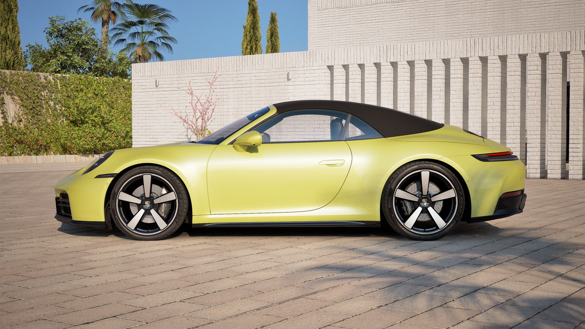 911 Carrera Cabriolet Seitenansicht