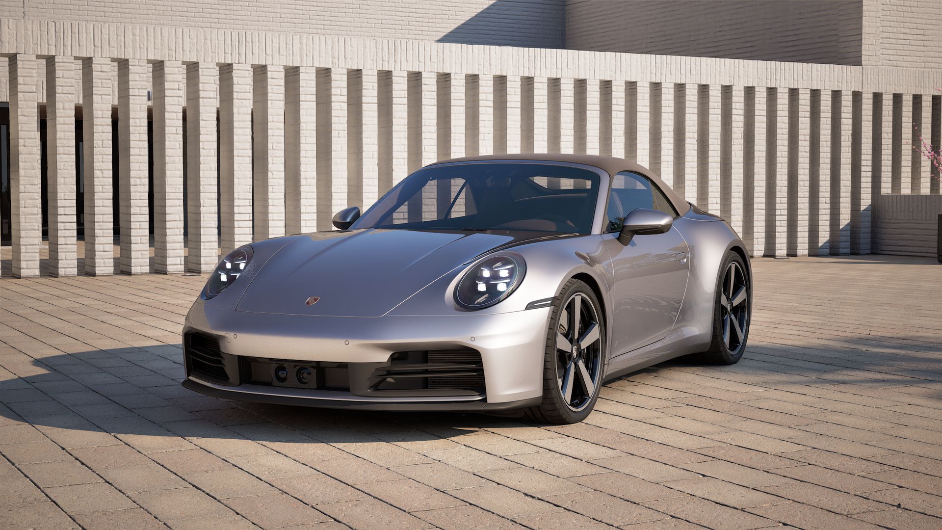Vorderansicht des 911 Carrera 4S Cabriolet