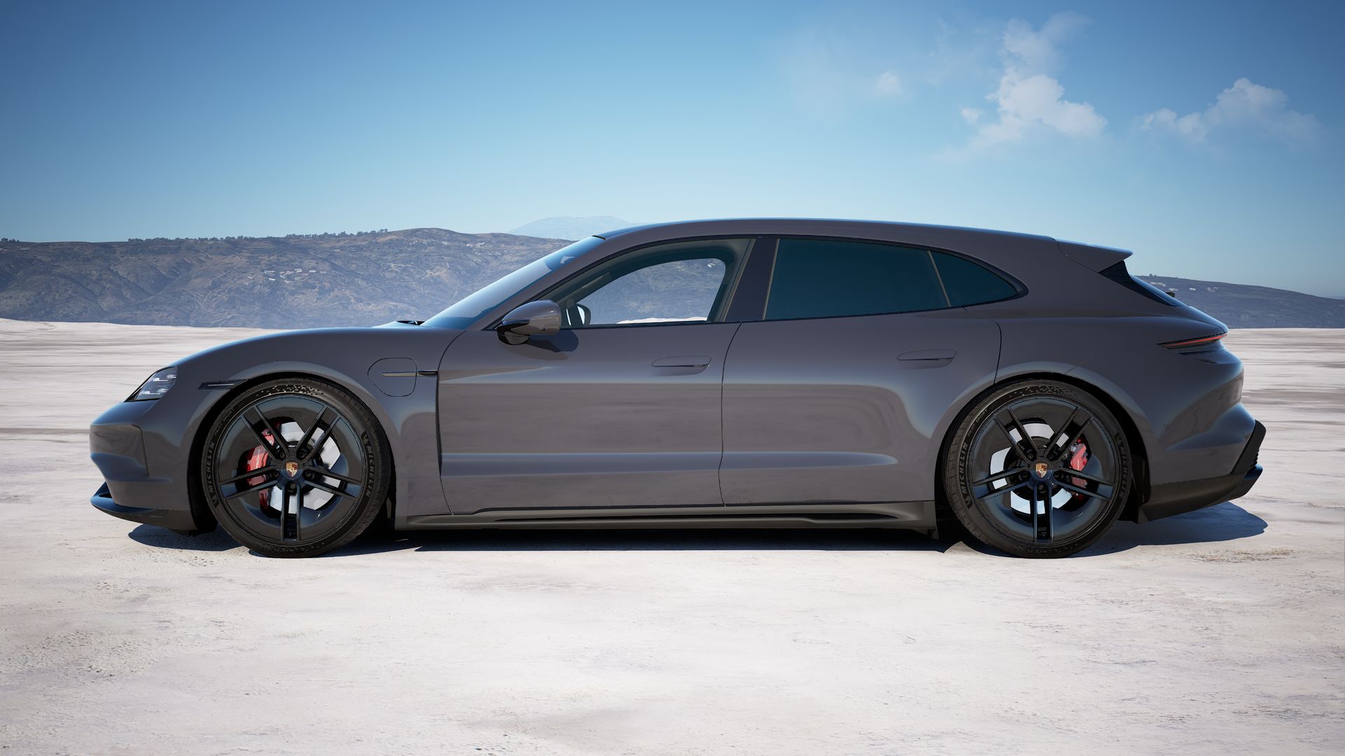 Taycan GTS Sport Turismo Seitenansicht