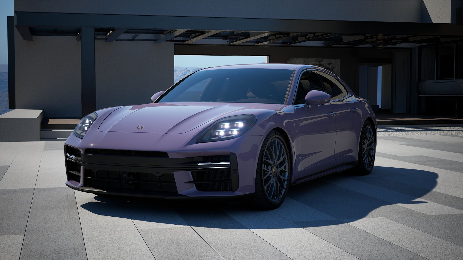 Vorderansicht des Panamera