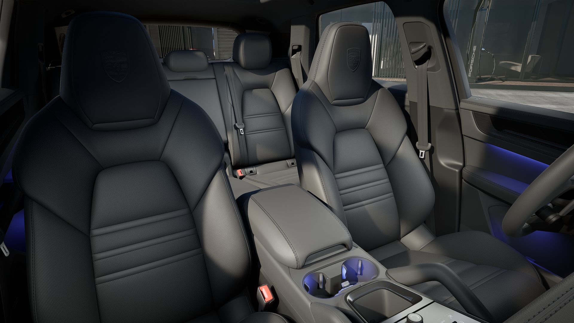 Cayenne Black Edition interior view