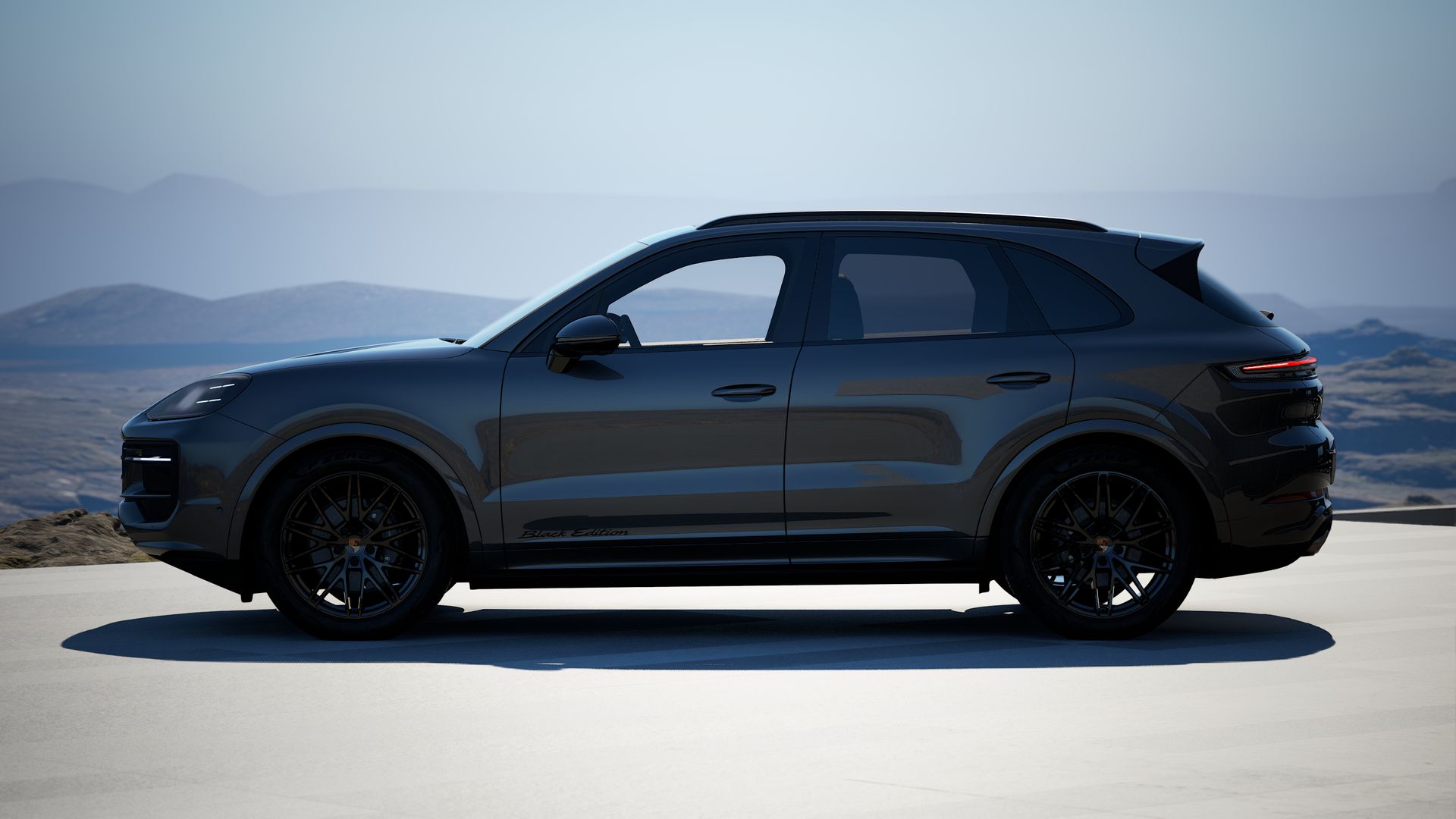 Cayenne Black Edition side view