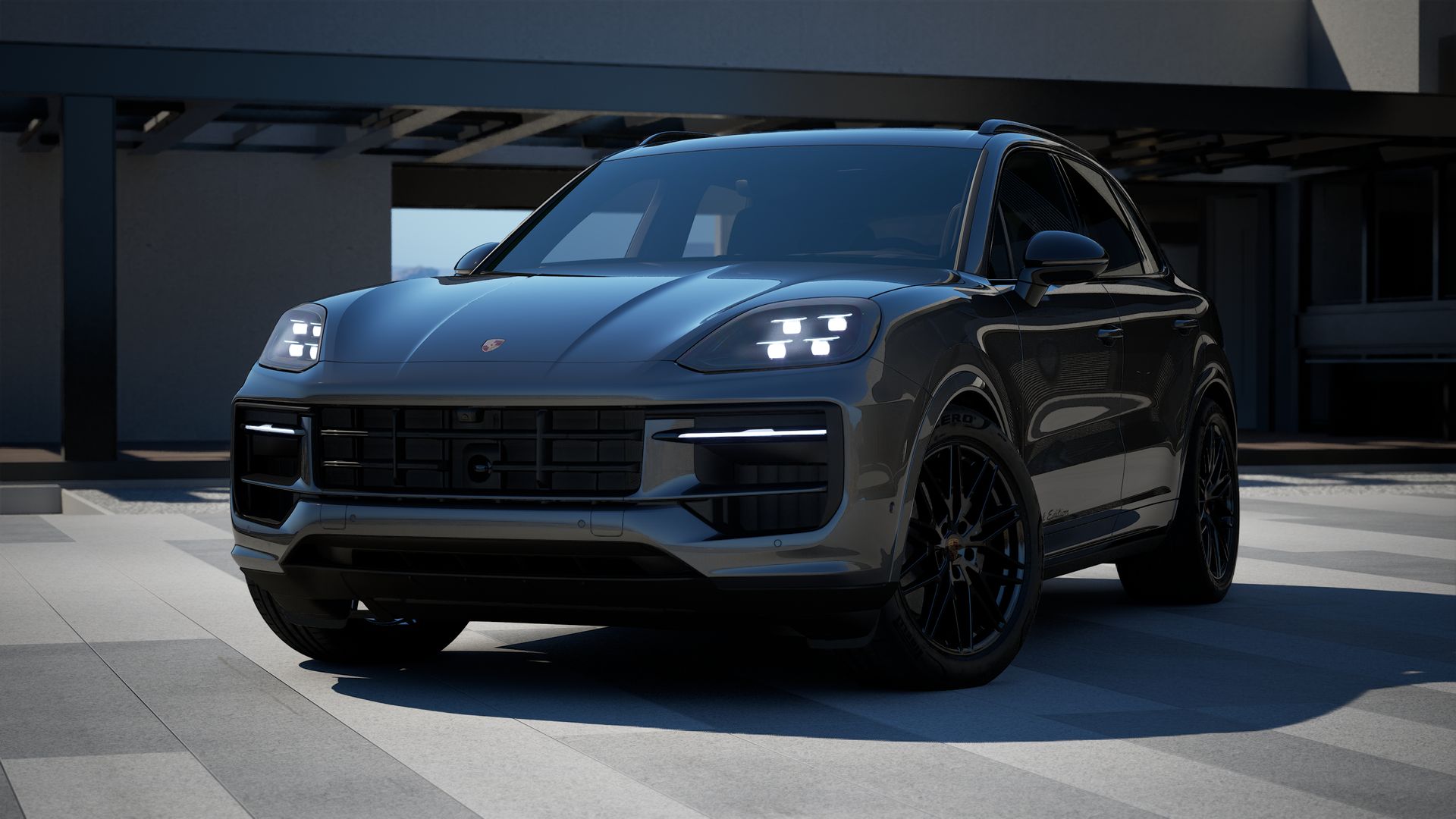Cayenne Black Edition front view