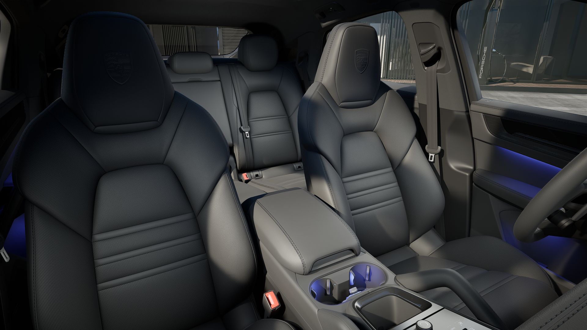 Cayenne Coupé Black Edition interior view