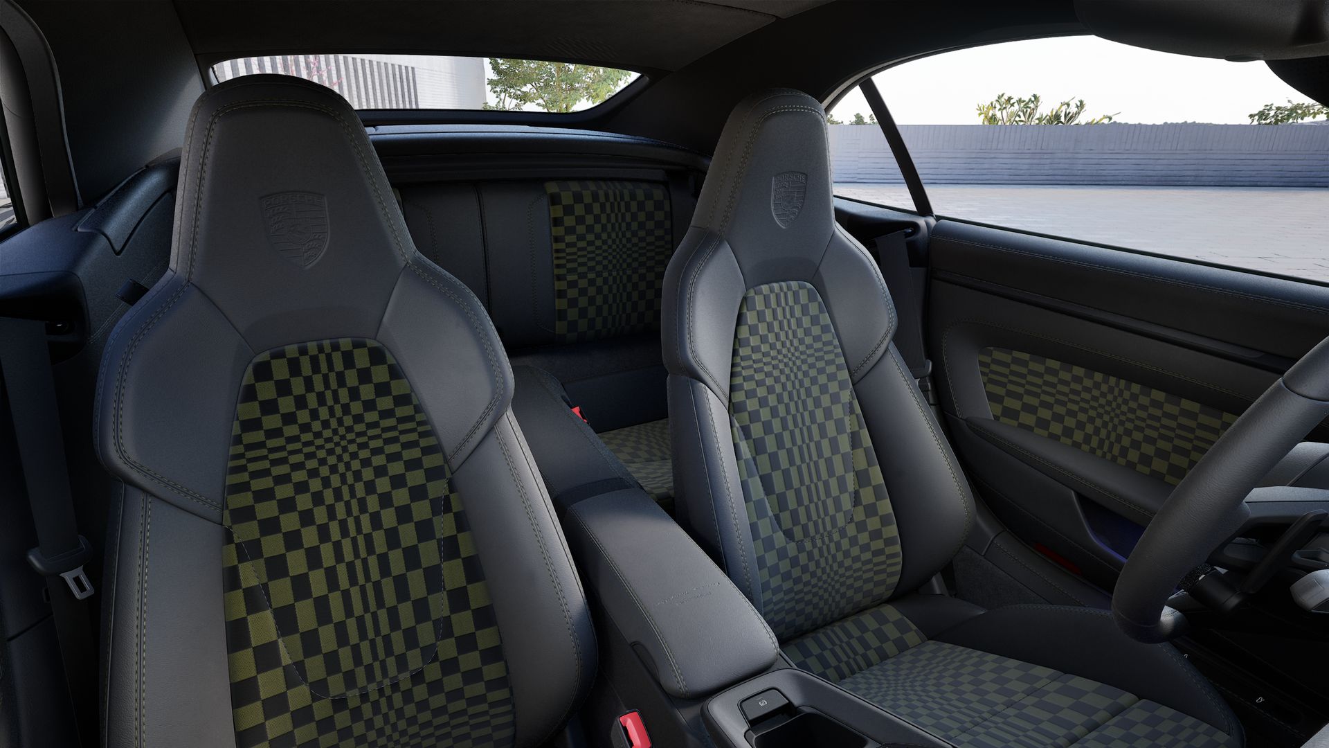 911 Spirit 70 interior view