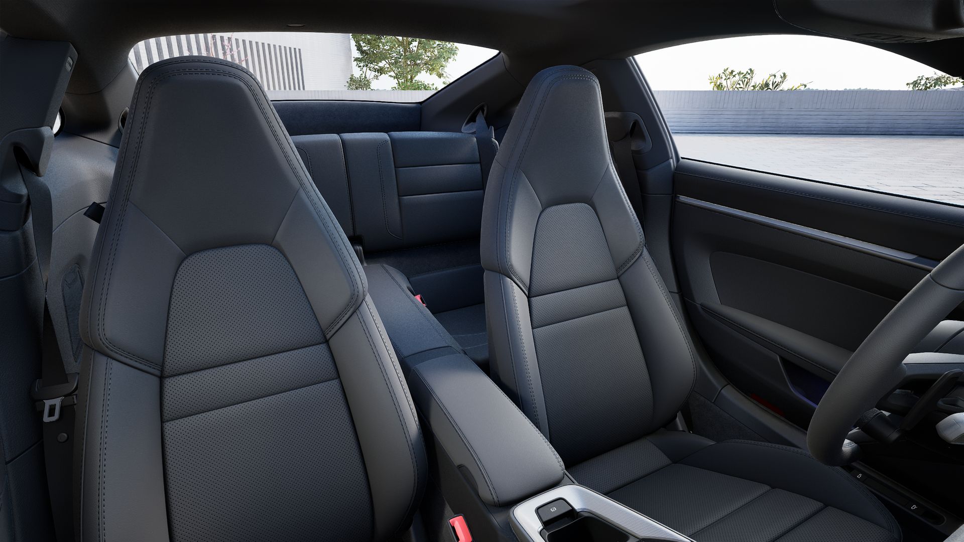 Vista interior do 911 Carrera (2026) 