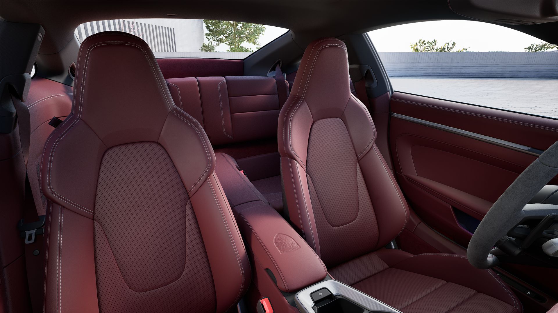 Vista interior do 911 Carrera S (2026) 