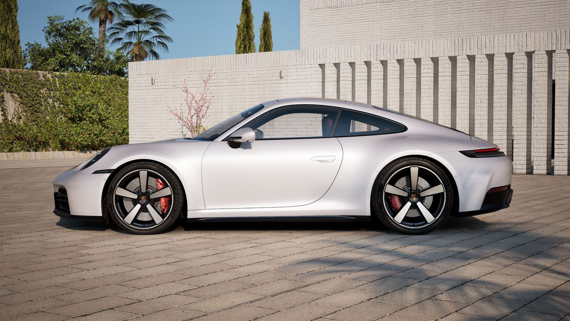 Vista lateral do 911 Carrera S (2026) 