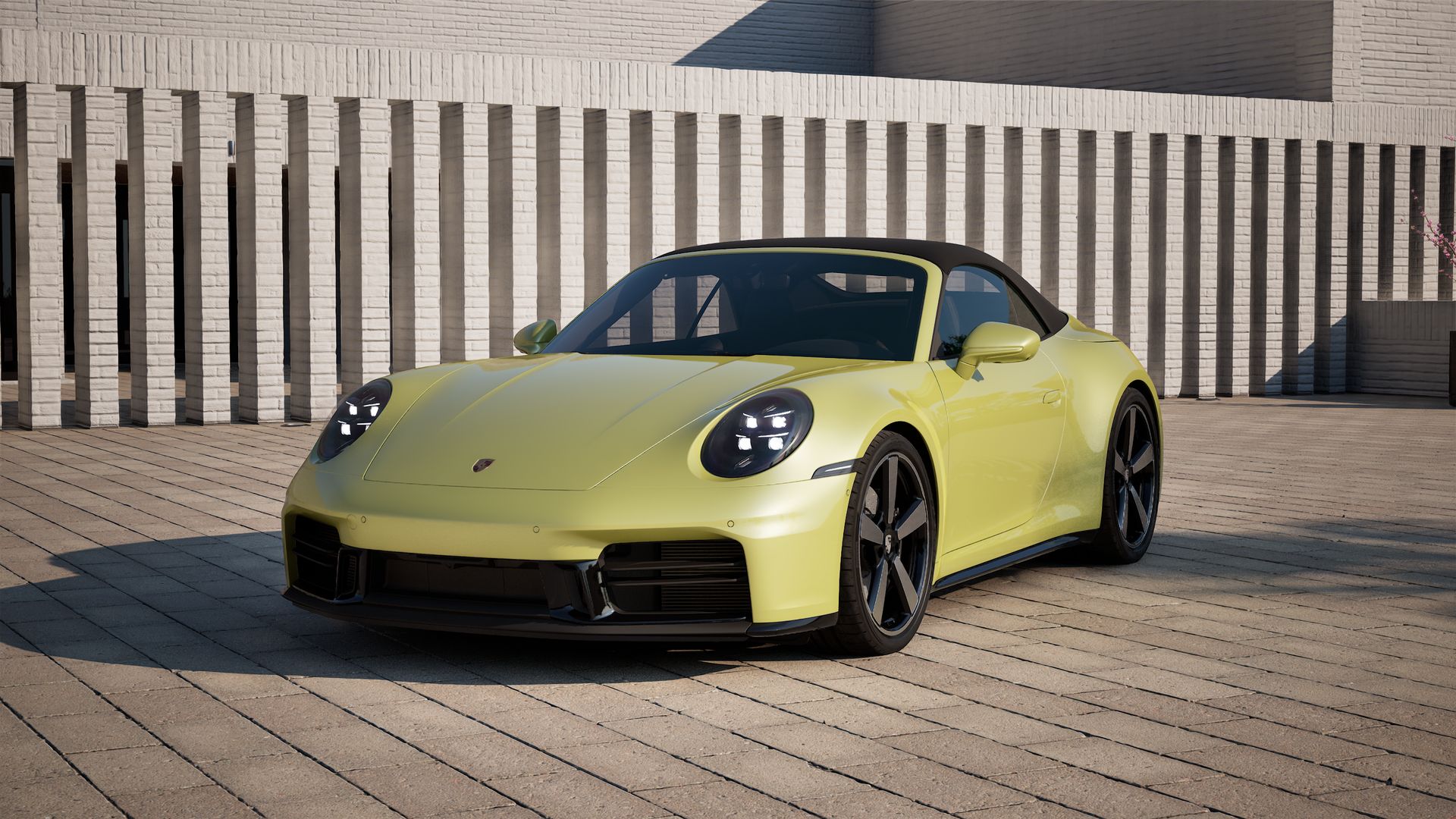 911 Carrera Cabriolet (2026) vista frontal