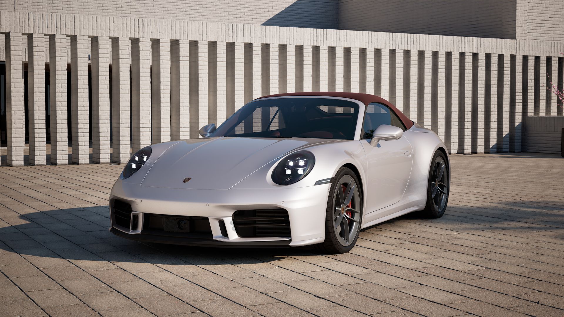 911 Carrera S Cabriolet (2026) vista frontal