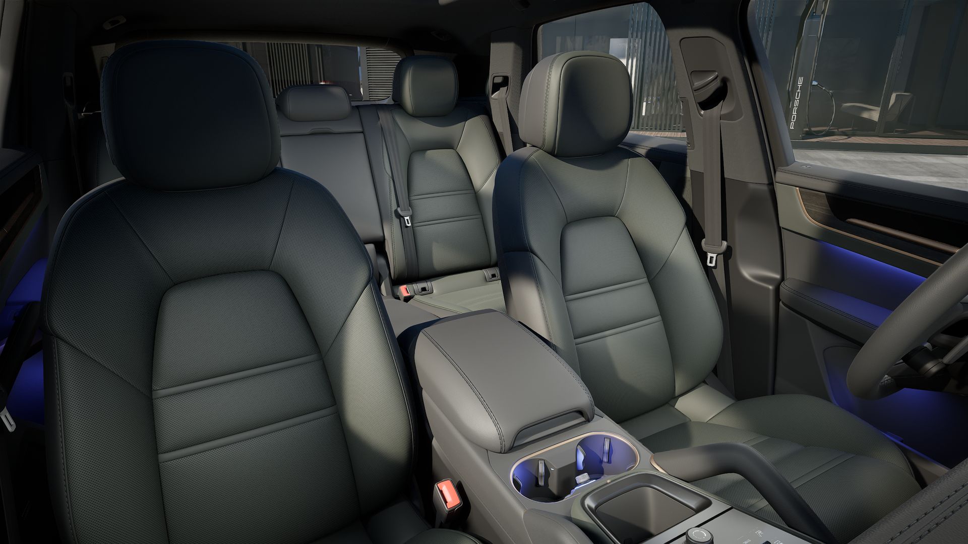 Vista interior do Cayenne S (2026) 