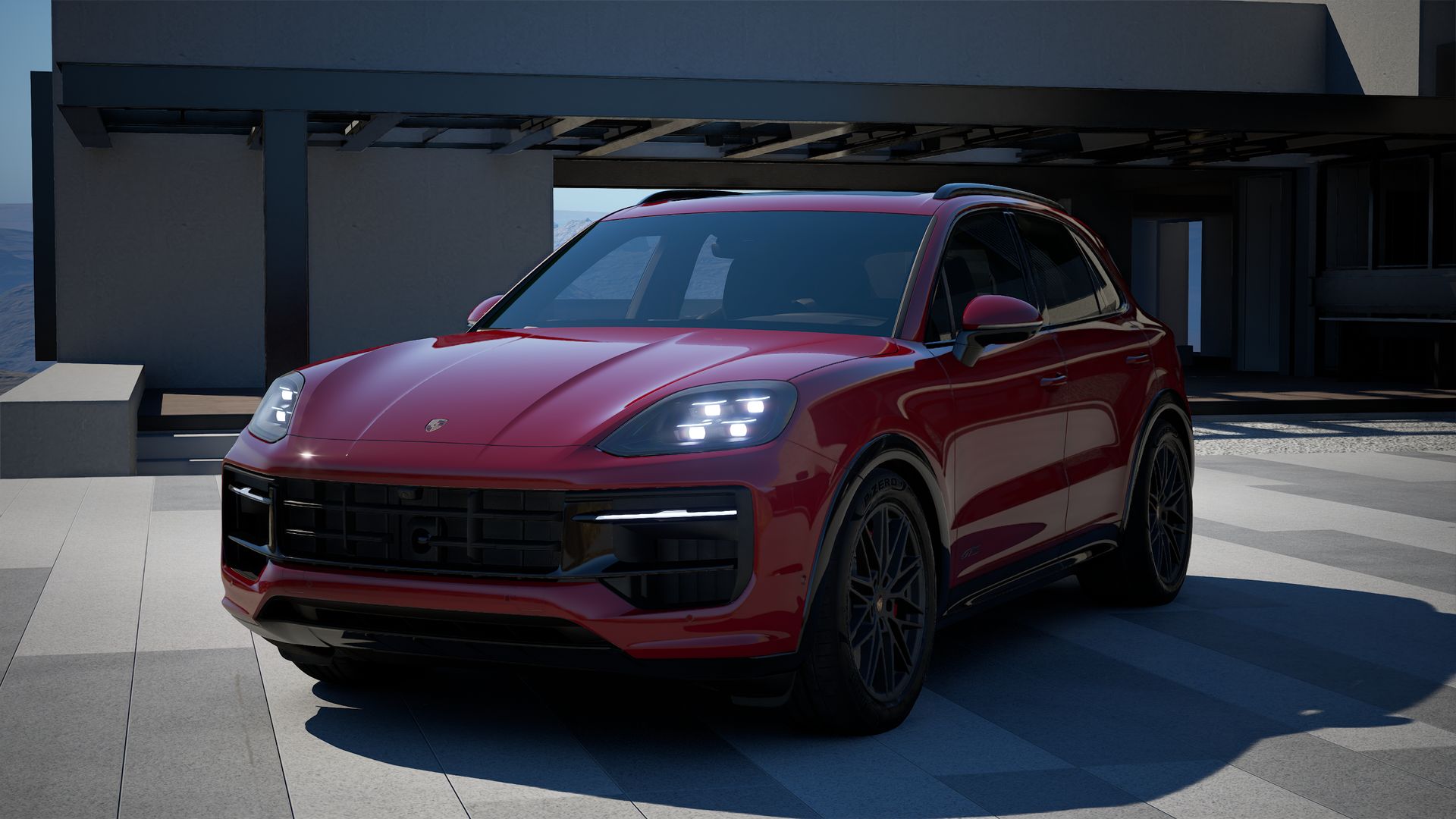 Cayenne GTS (2026) vista frontal