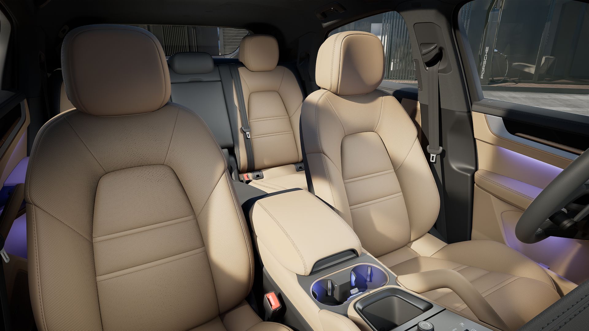 Vista interior do Cayenne S Coupé (2026) 