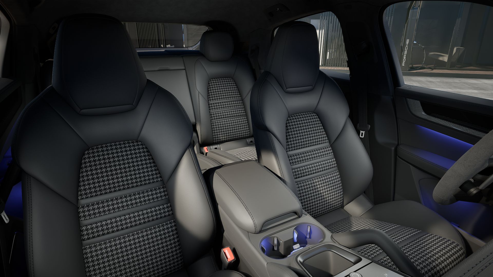Vista interior do Cayenne GTS Coupé (2026) 