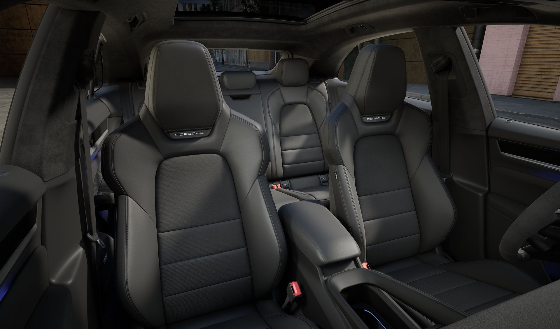 Vista interior do Macan (2025) 