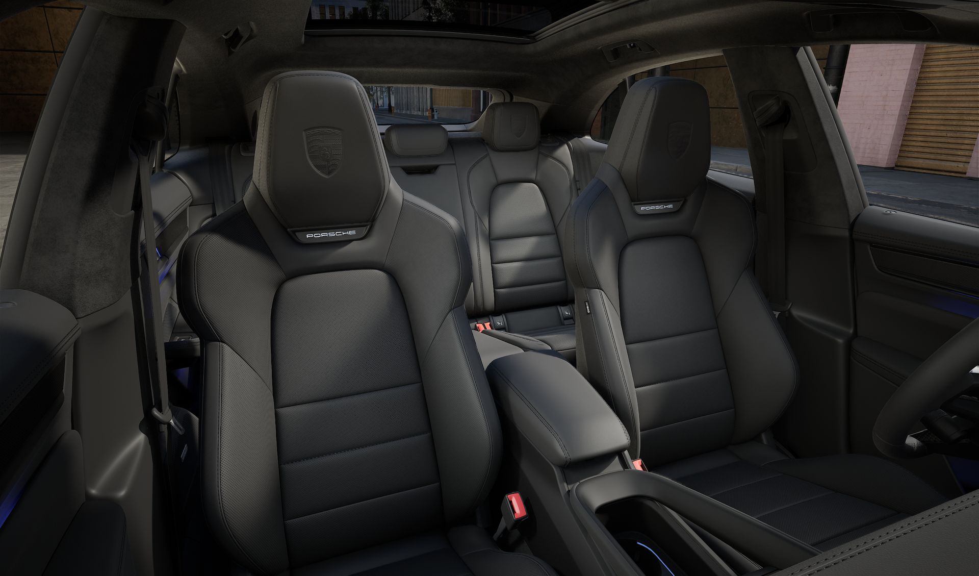 Vista interior do Macan 4S (2025) 