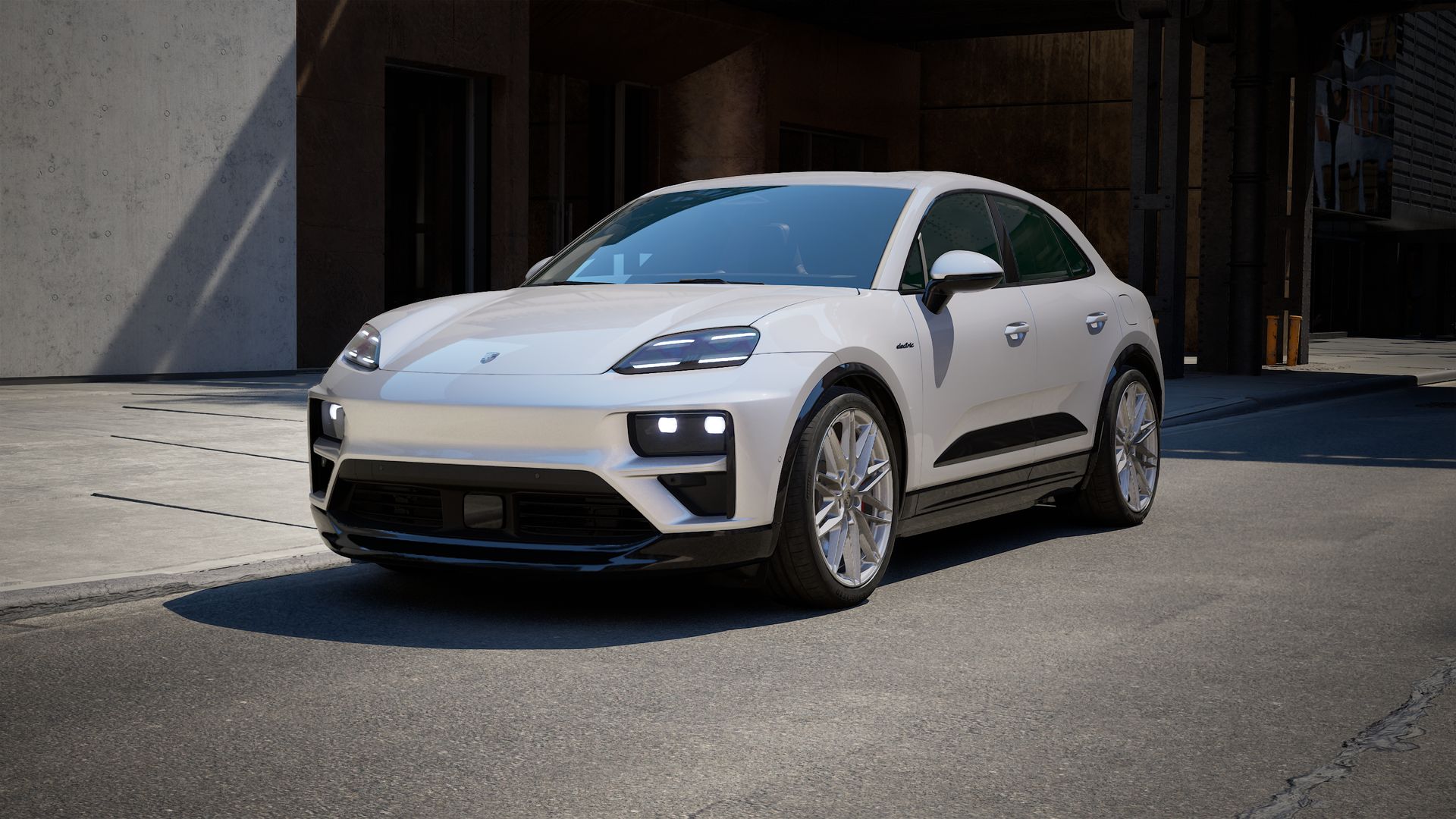 Macan Turbo (2025) vista frontal
