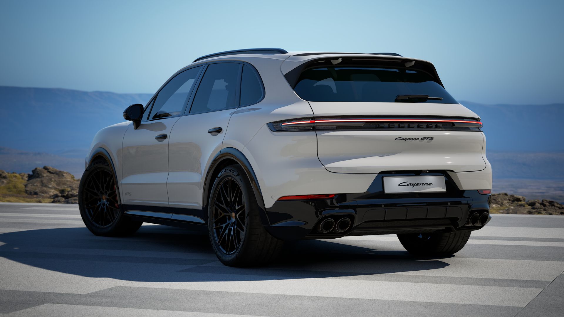 Cayenne GTS vue arrière