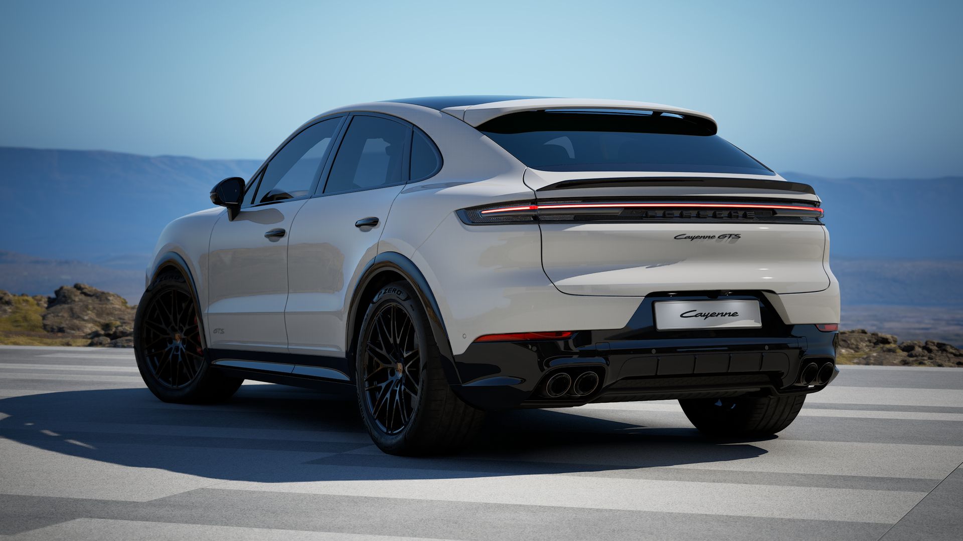 Cayenne GTS Coupe vue arrière