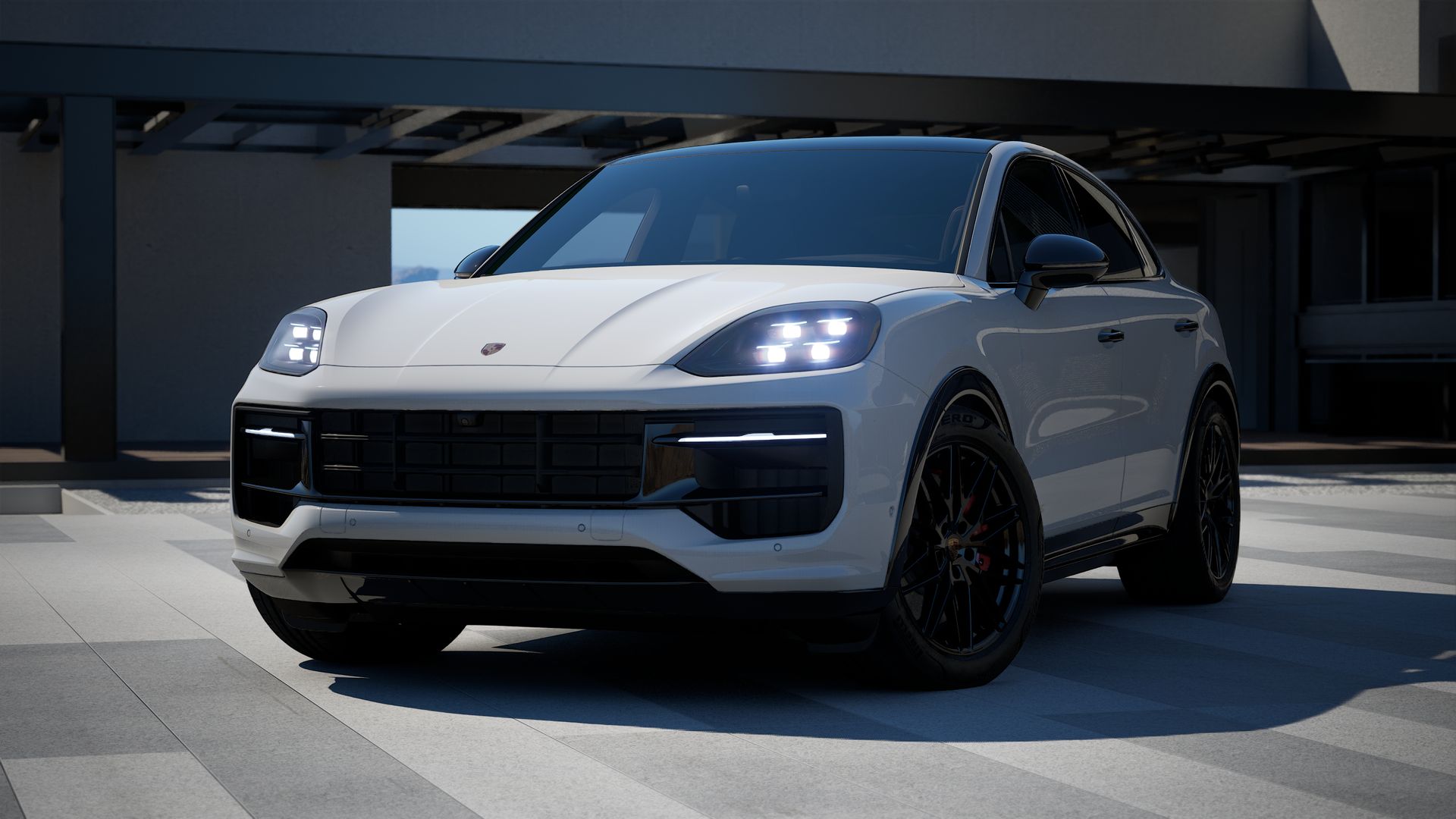 Cayenne GTS Coupe vue de face