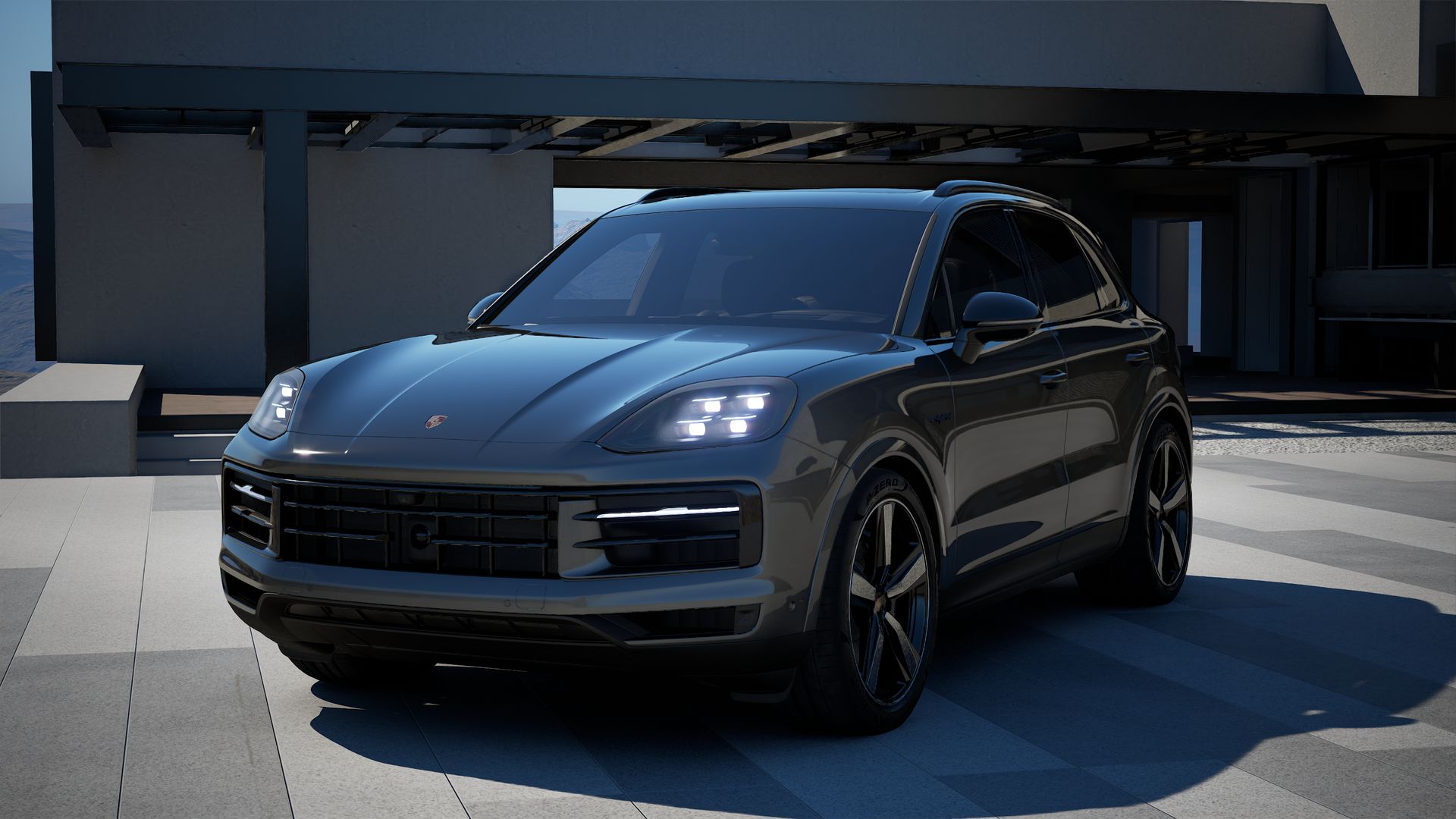 Cayenne E-Hybrid vue de face