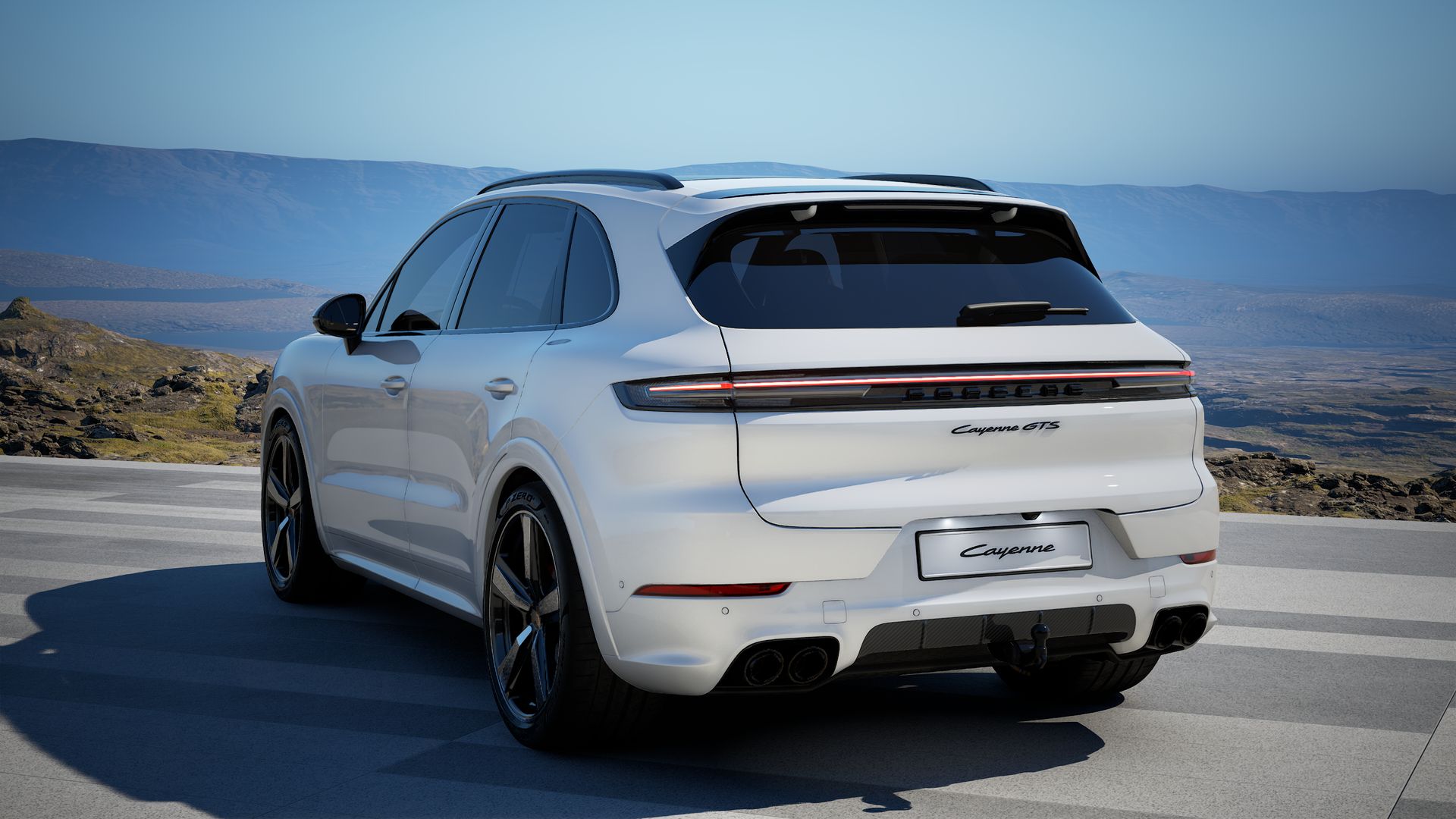 Cayenne GTS vue arrière