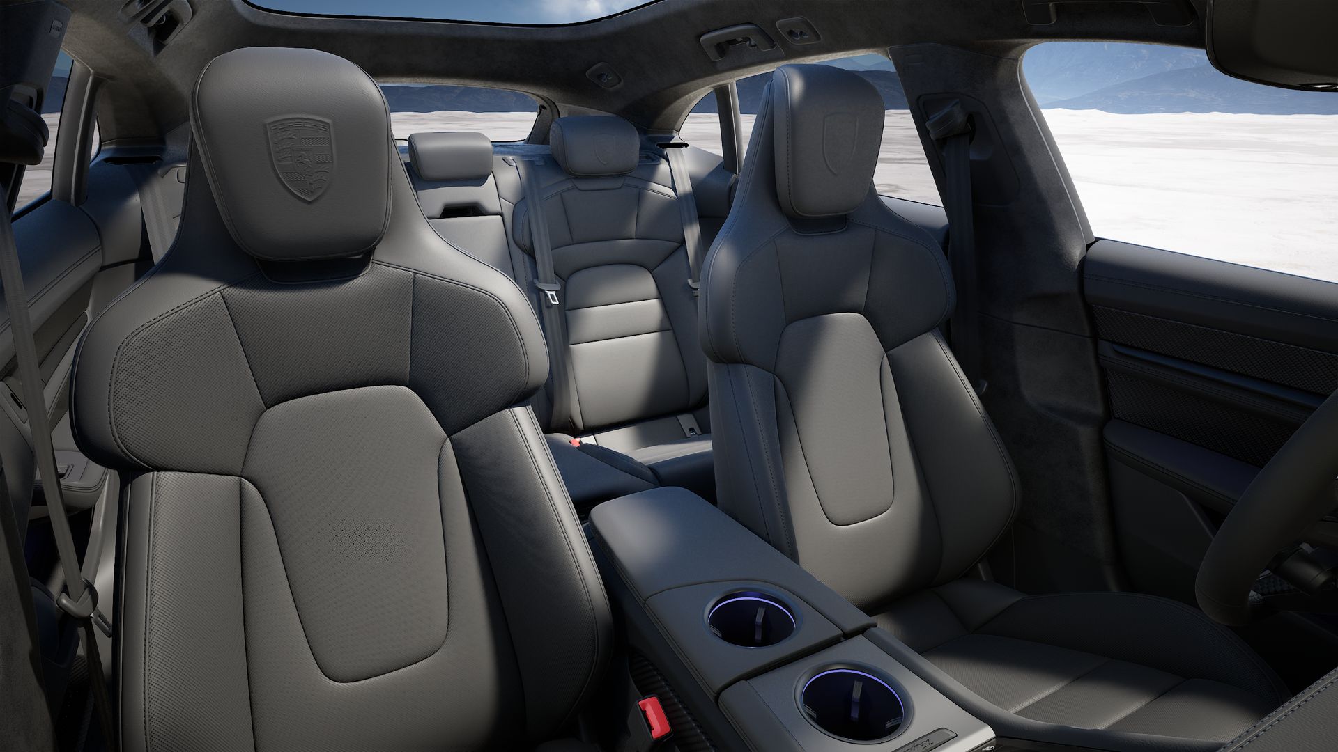 Taycan GTS Sport Turismo vue intérieure