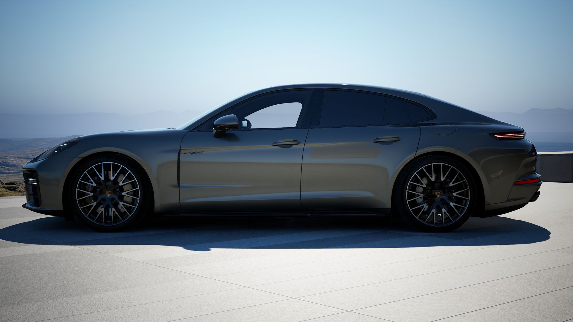 Panamera 4S E-Hybrid vue latérale