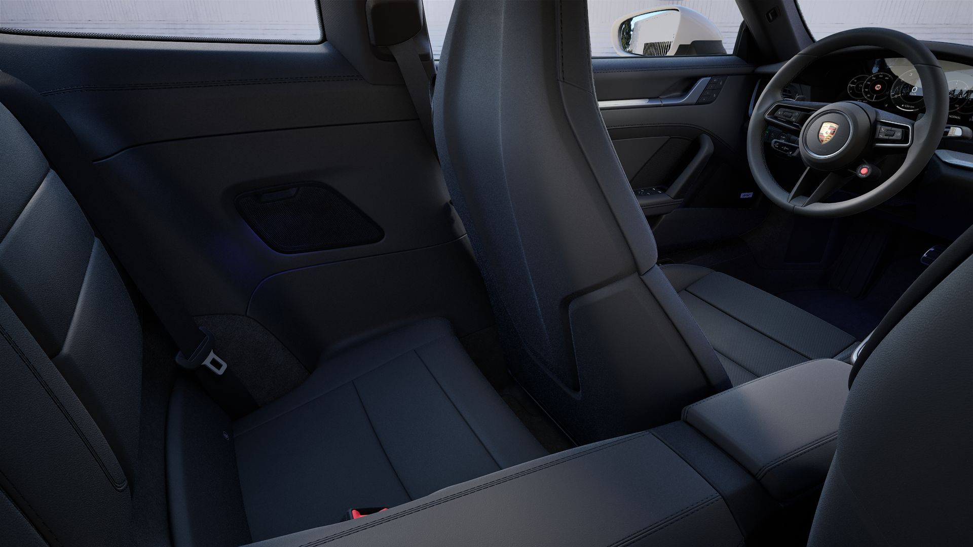 后座内景 911 Carrera