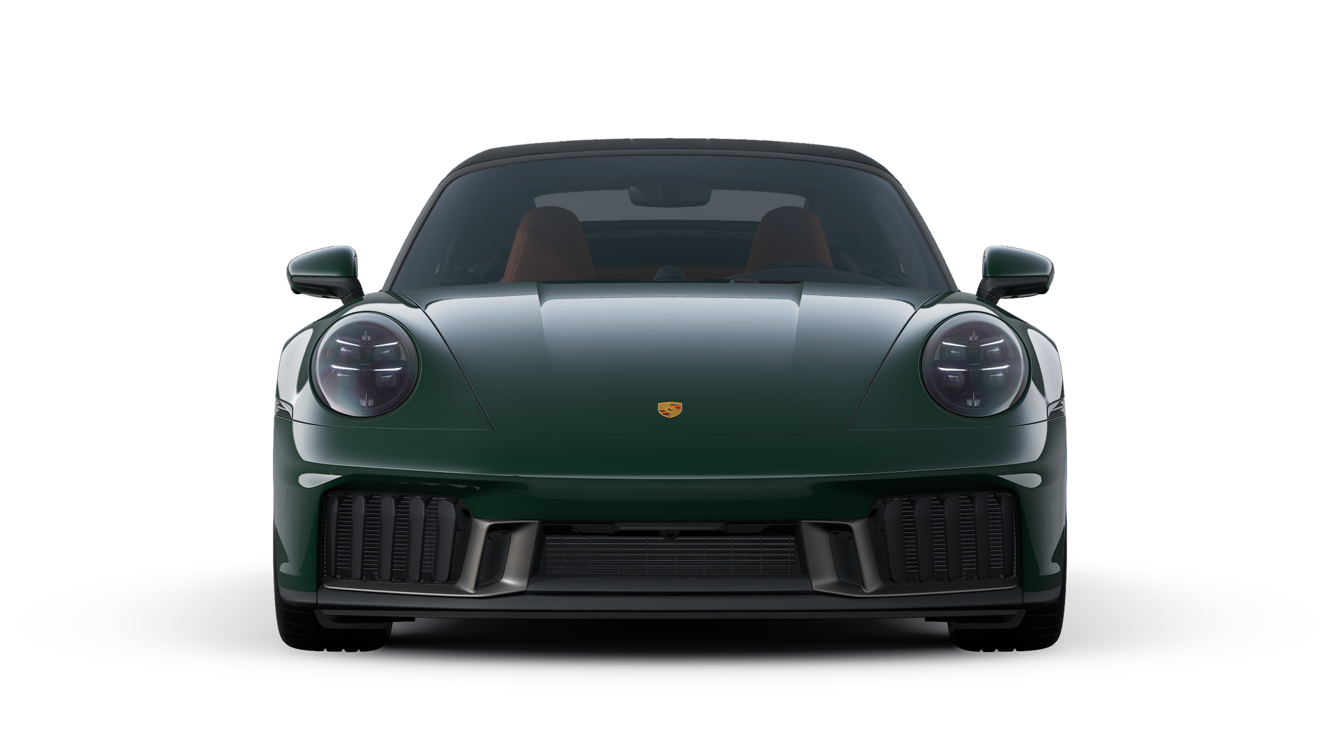 911 Spirit 70 外观图，显示汽车前部