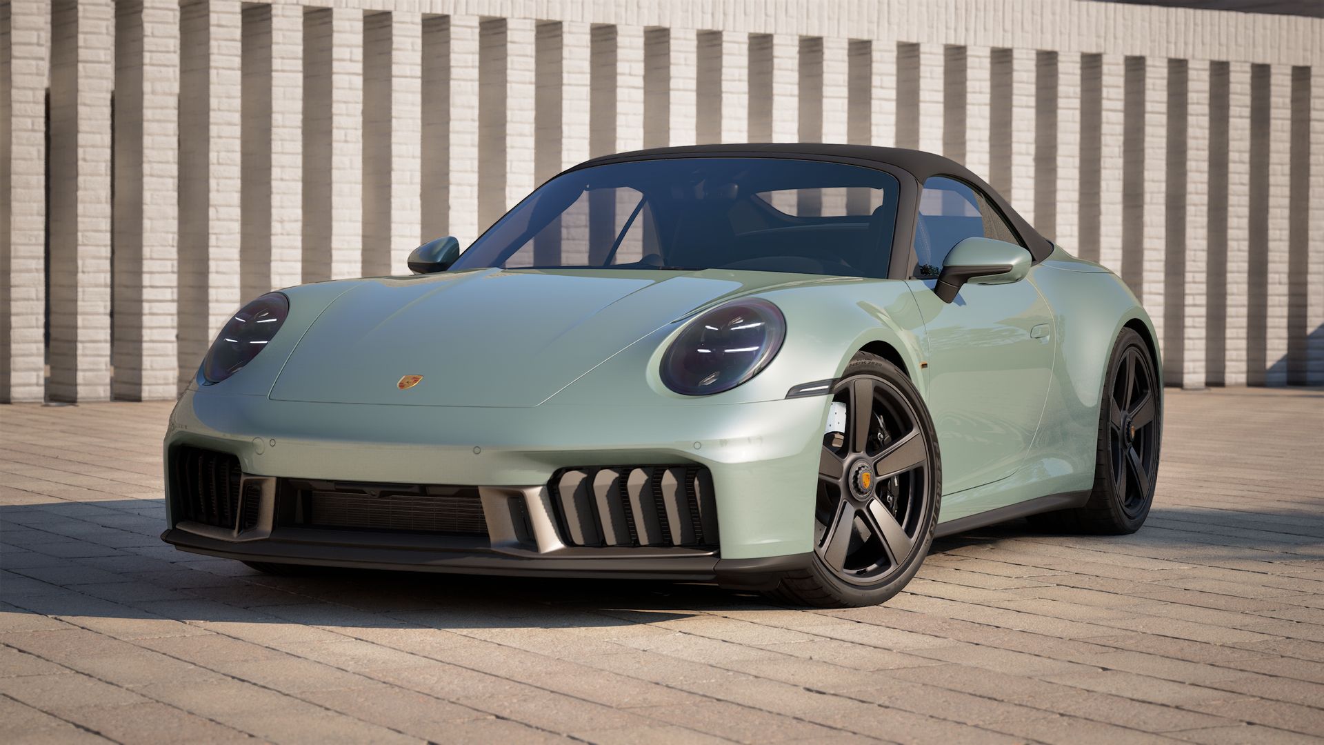 911 Spirit 70 外观图，显示汽车的前部和左侧