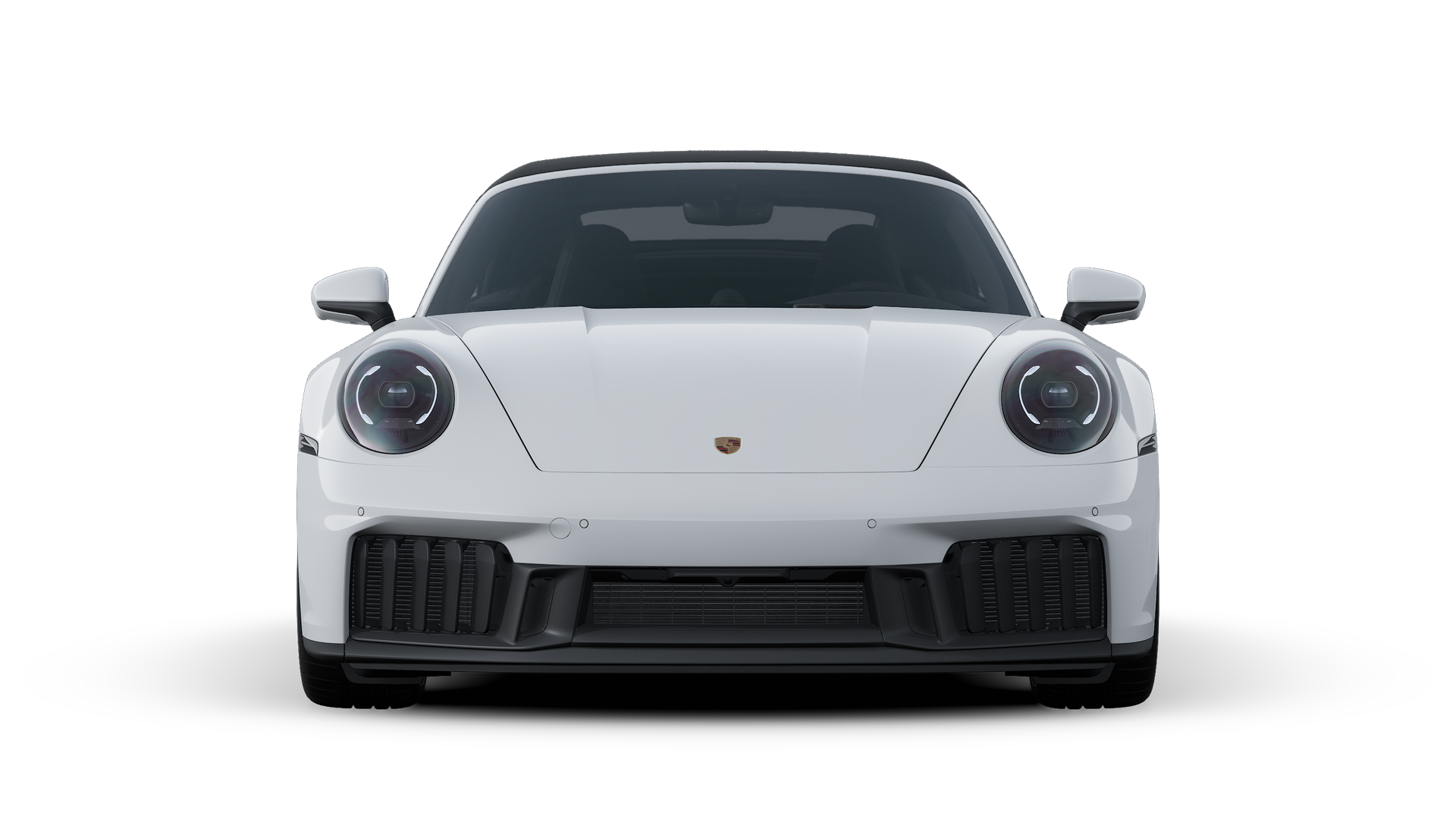 911 Carrera 4 GTS Cabriolet 外观图，显示汽车前部