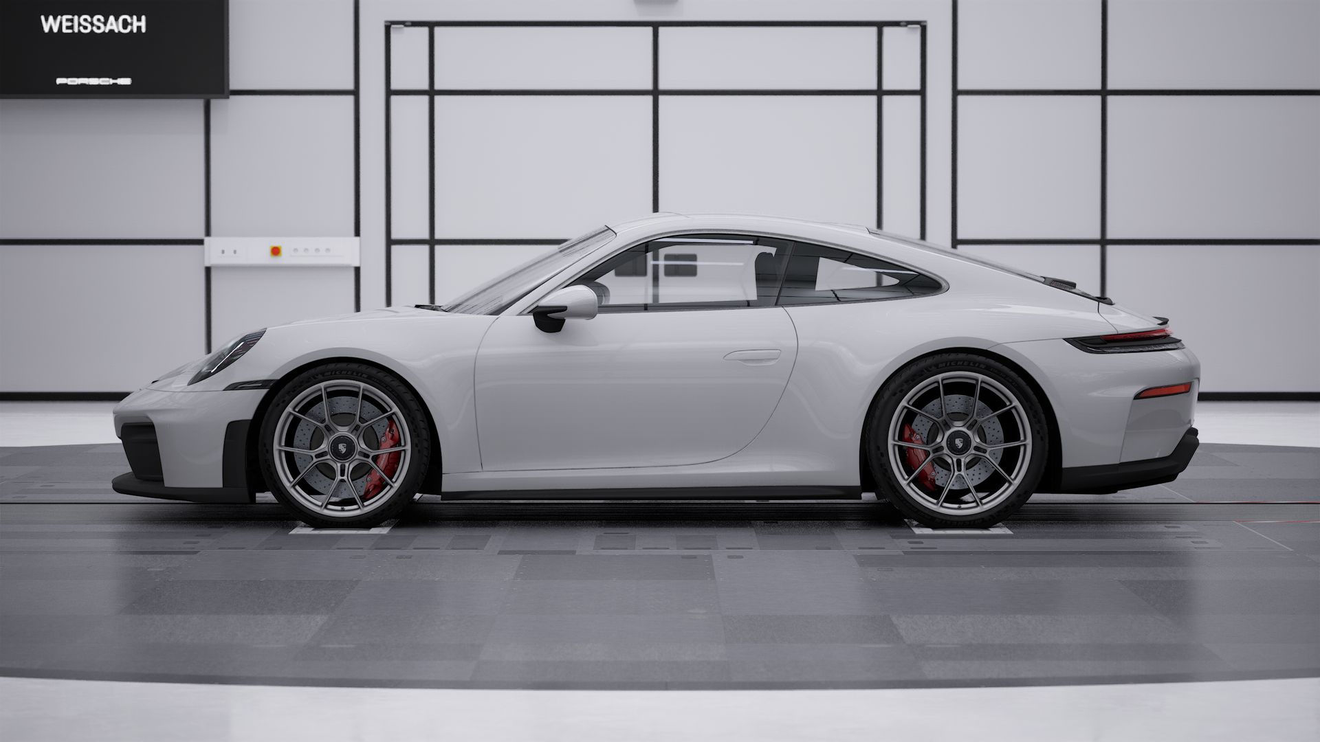 911 GT3 旅行版 外观图，显示汽车左侧