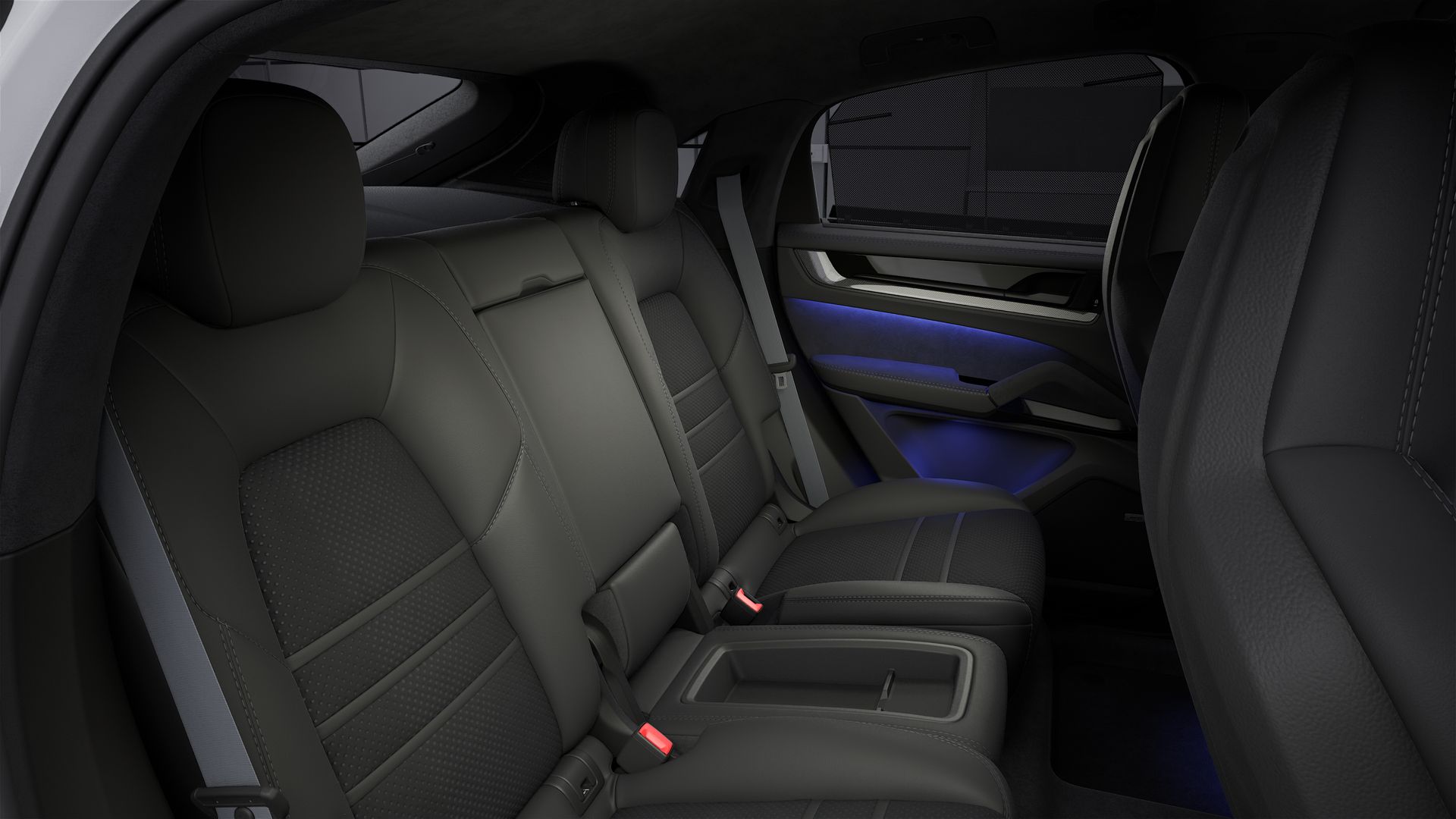 Interior view of Cayenne Turbo GT