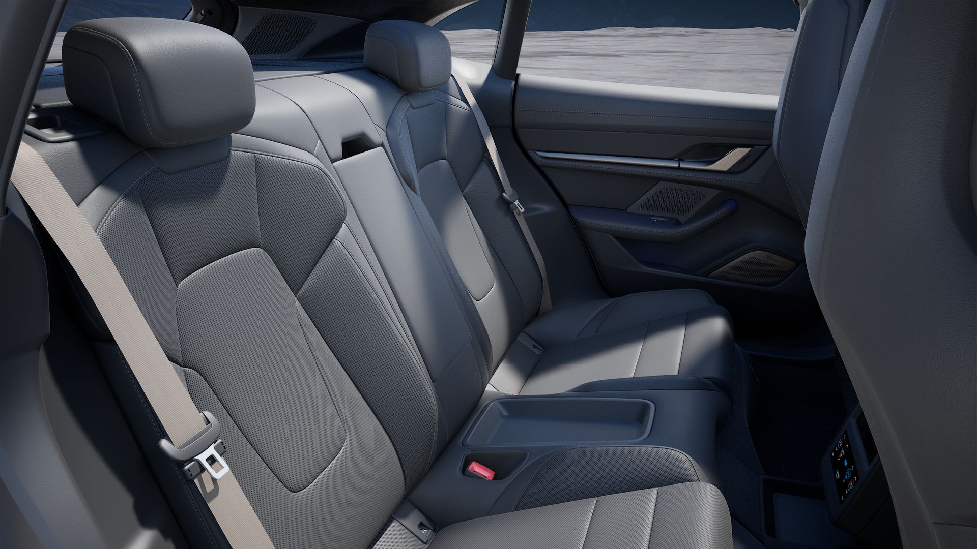 Taycan Turbo Cross Turismo的内饰图片