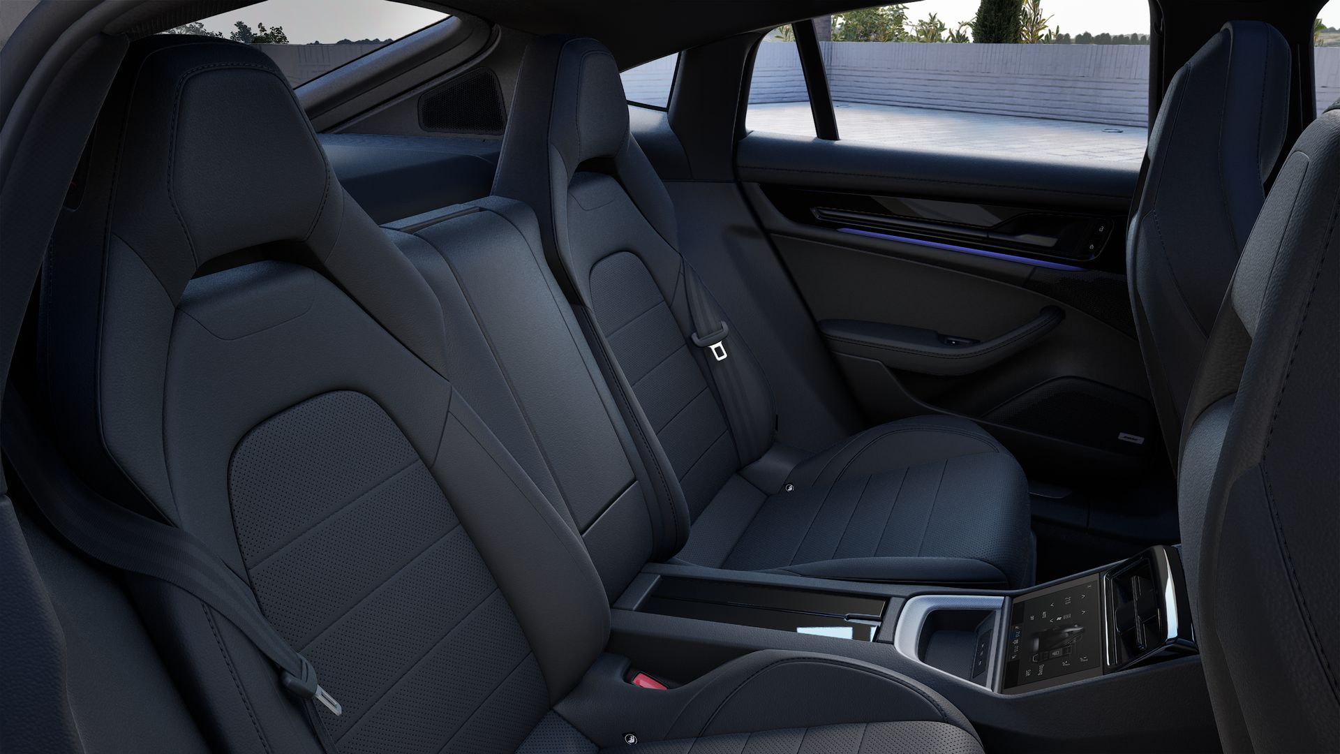 Interior view of Panamera