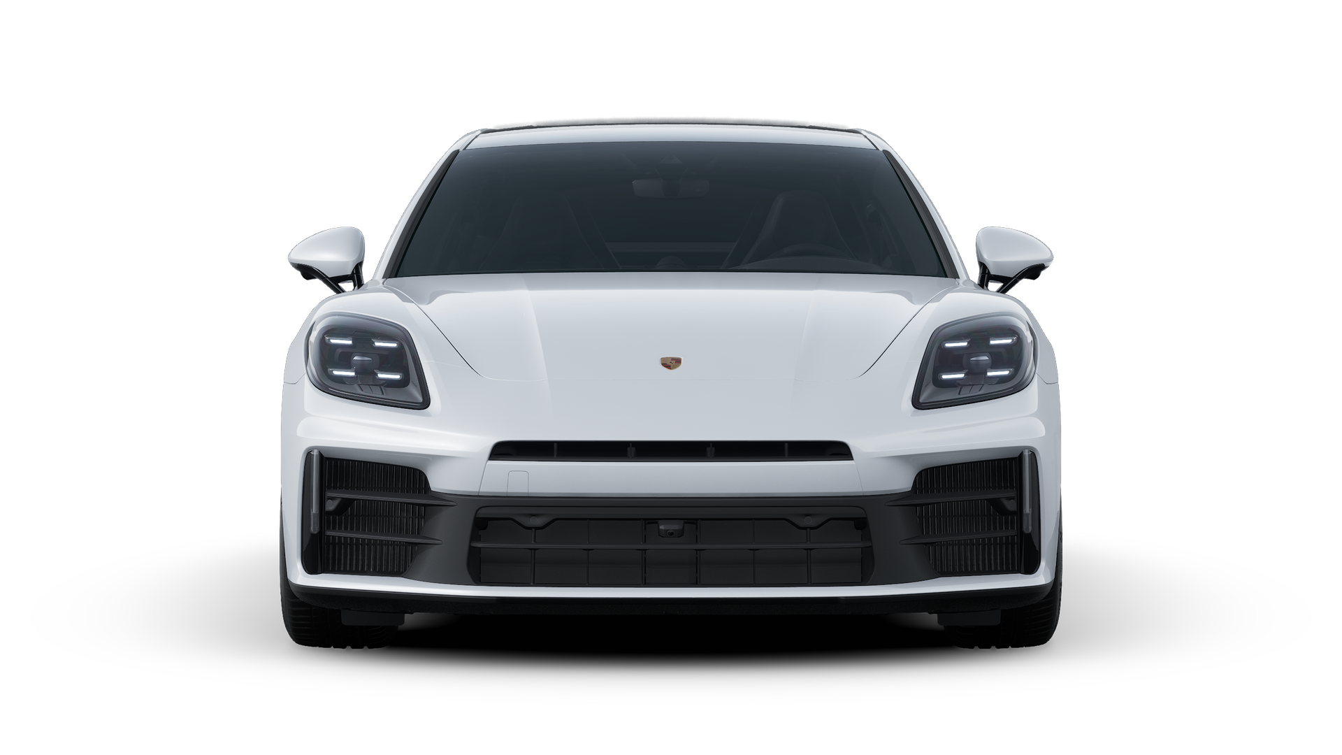 Exterior view of Panamera 4 E-Hybrid showing the front of the car