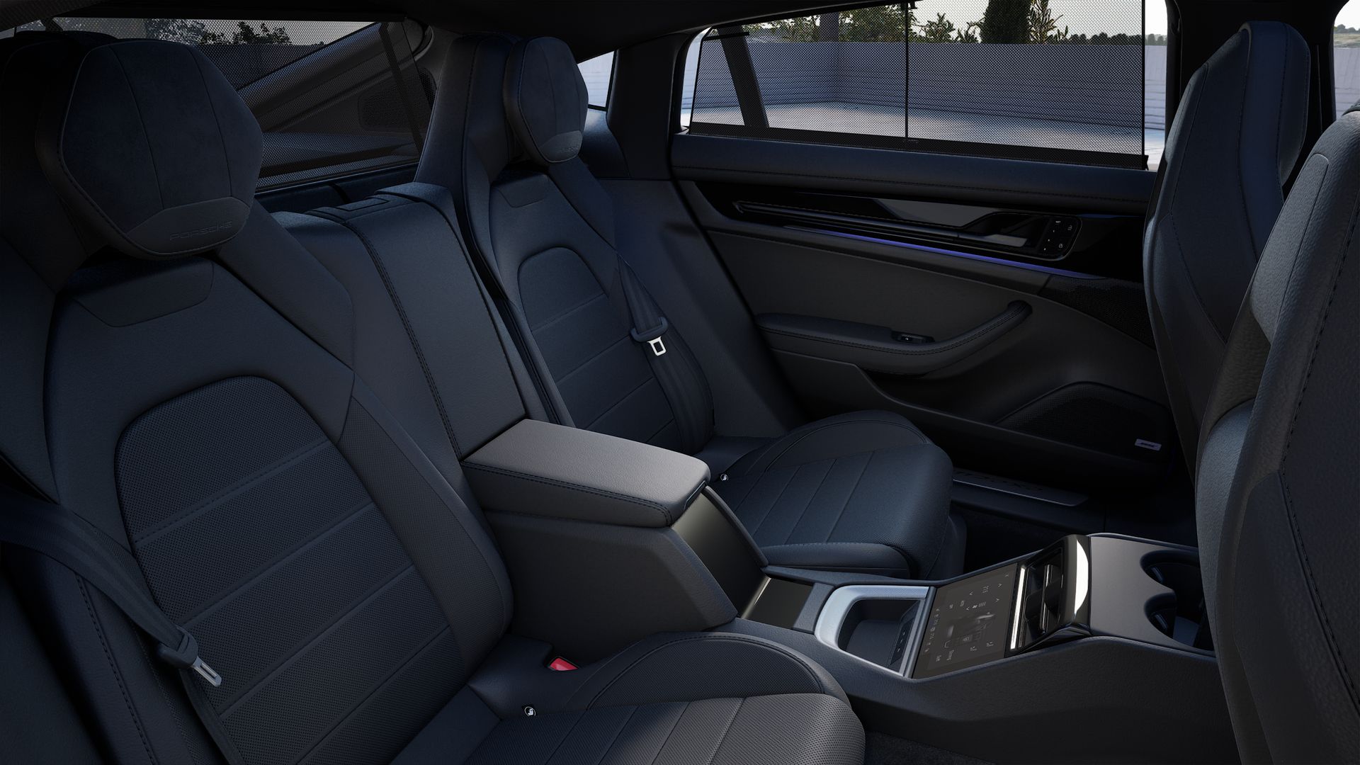 Panamera 行政加长版的内饰图片