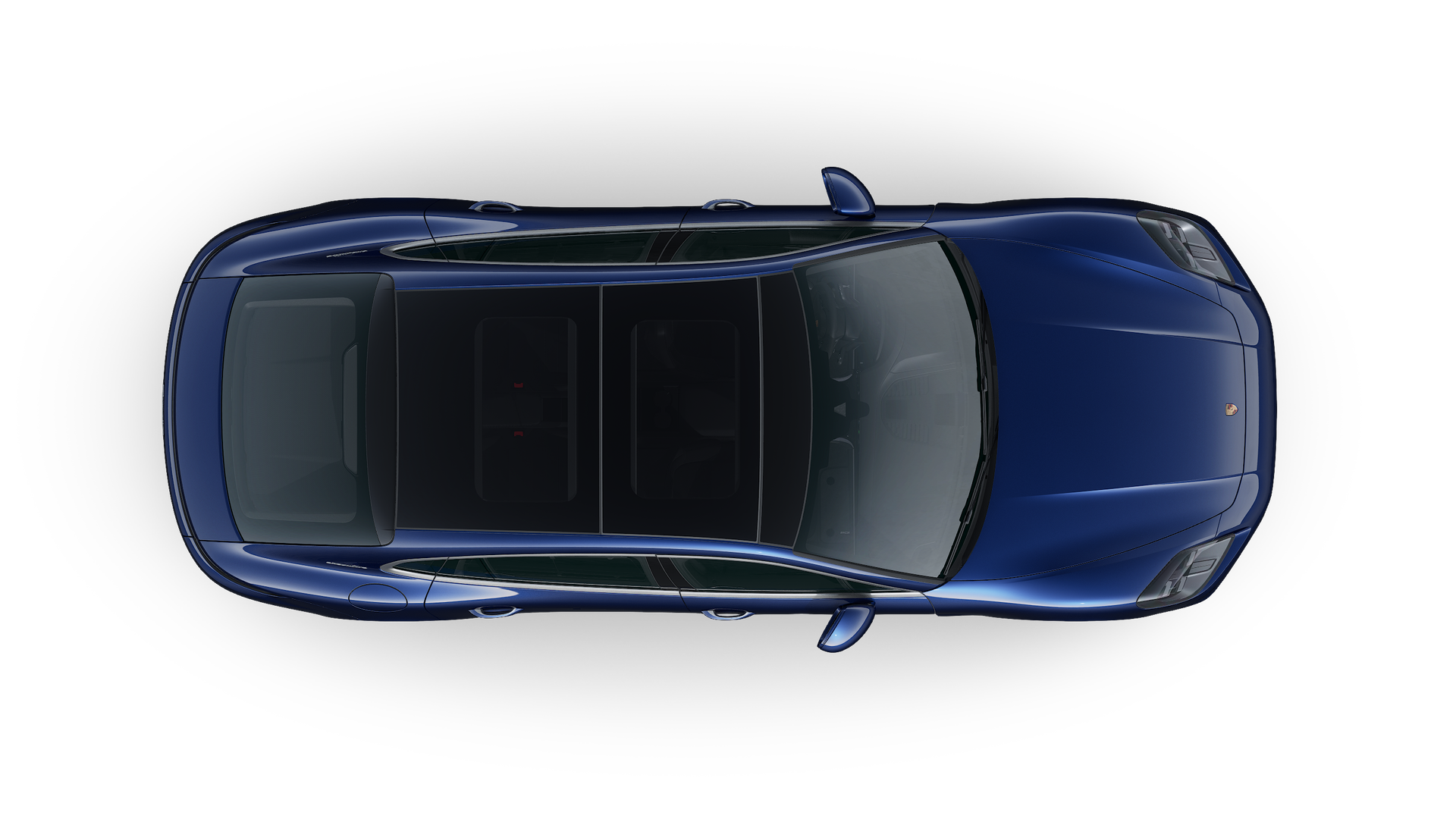 从高处俯瞰 Panamera 行政加长版 外观