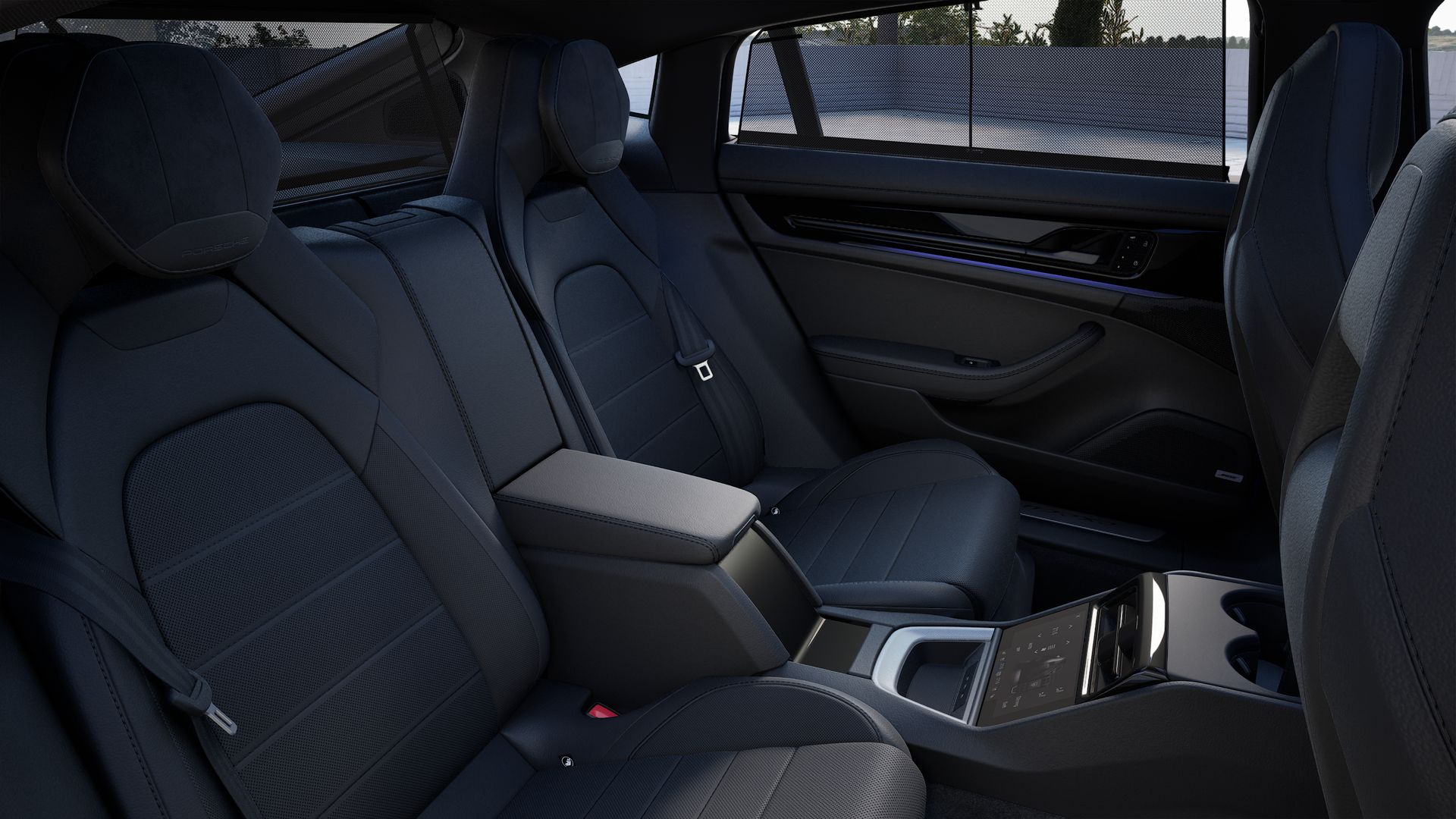 Interior view of Panamera 4 Executive