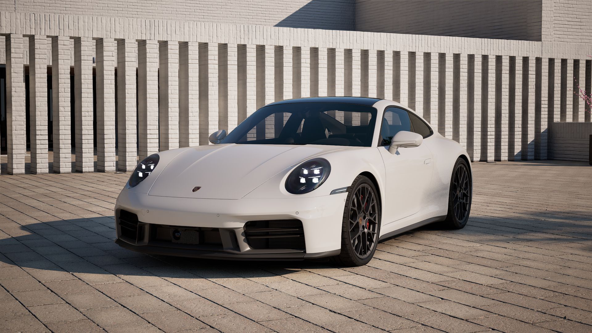 911 Carrera 4S vista frontal