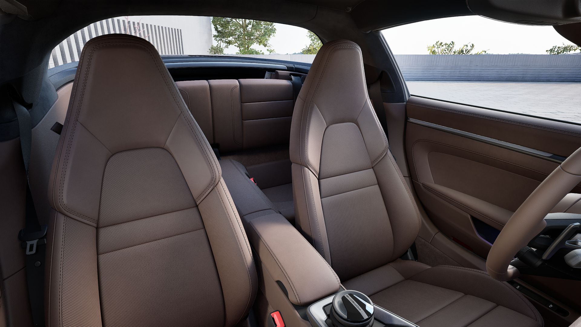911 Targa 4S vista interior