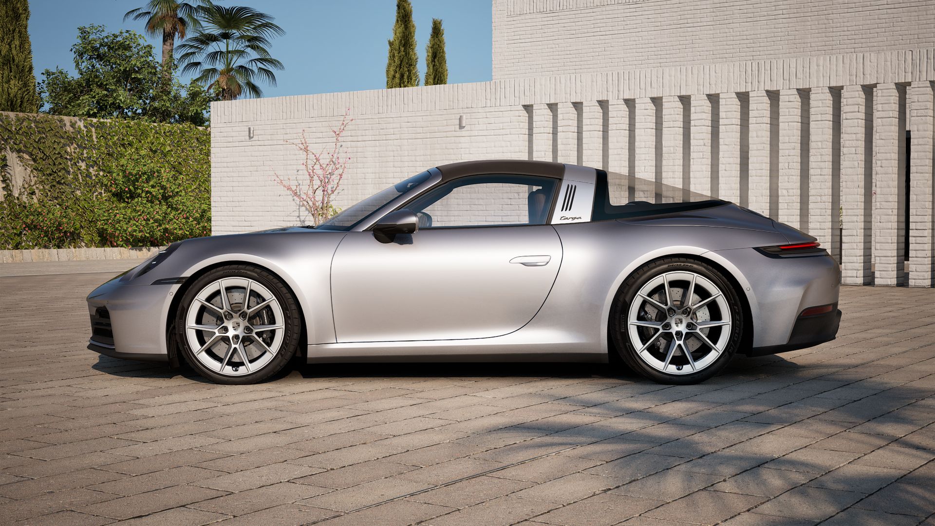 911 Targa 4S vista lateral