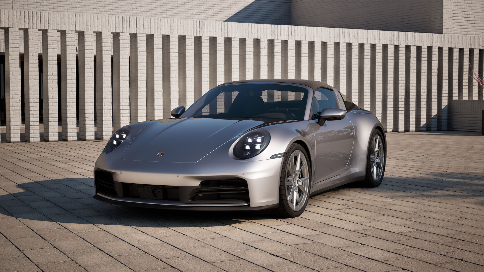 911 Targa 4S vista frontal