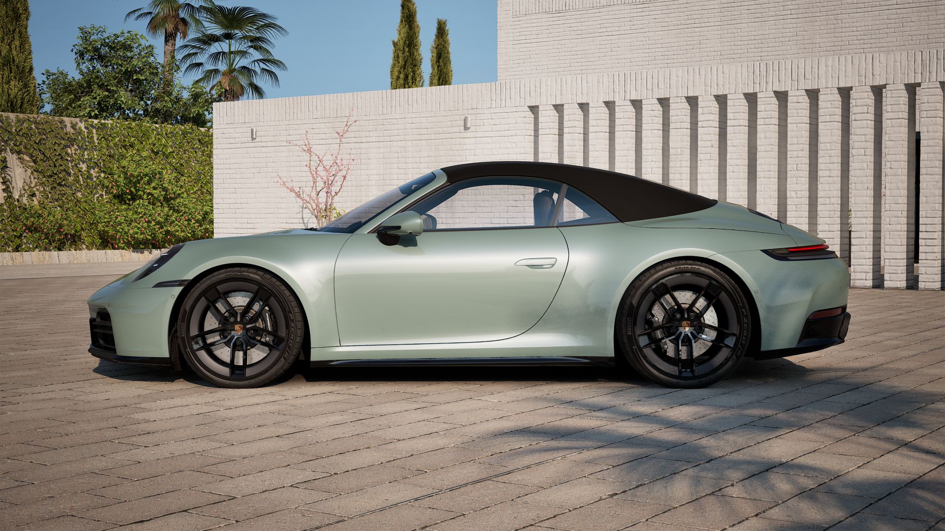 911 Carrera 4S Cabriolet vista lateral