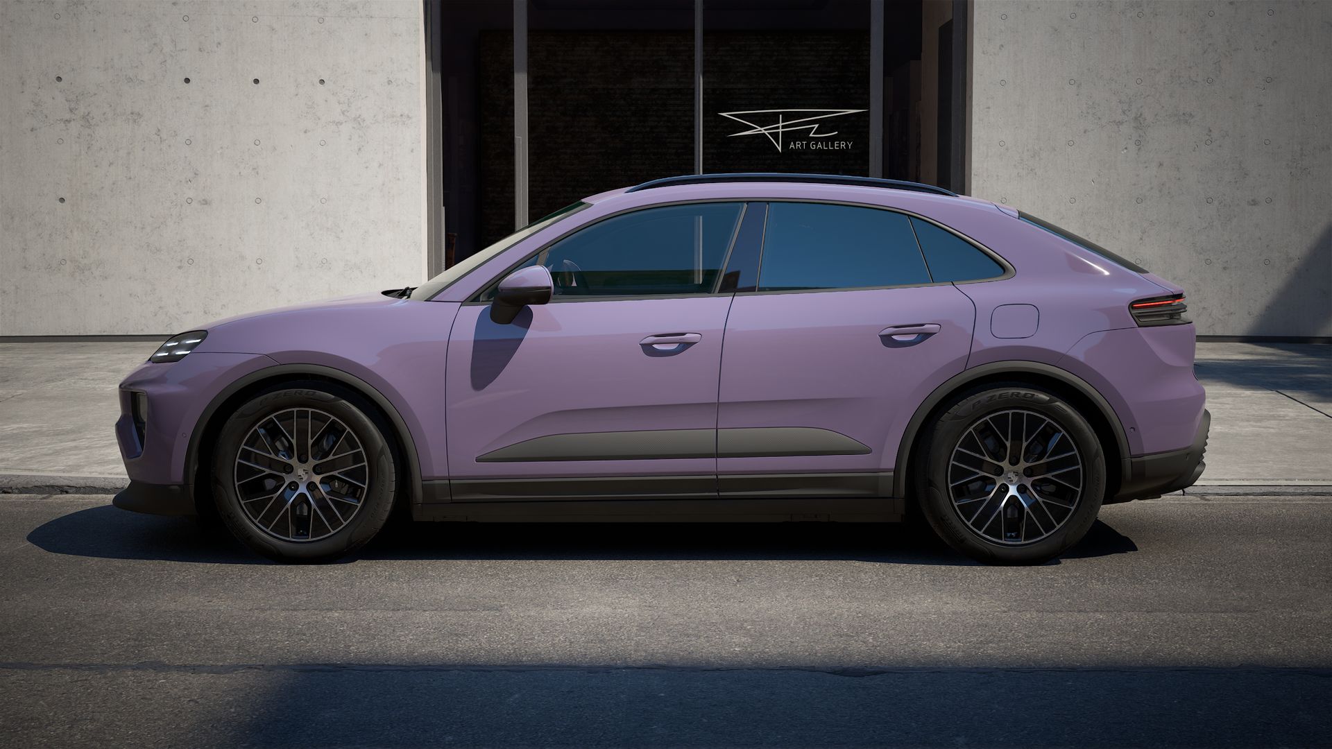 Macan pohled z boku