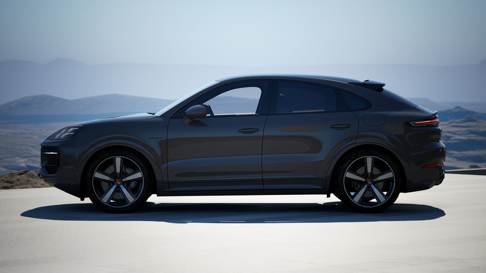 Cayenne S E-Hybrid Coupé Seitenansicht