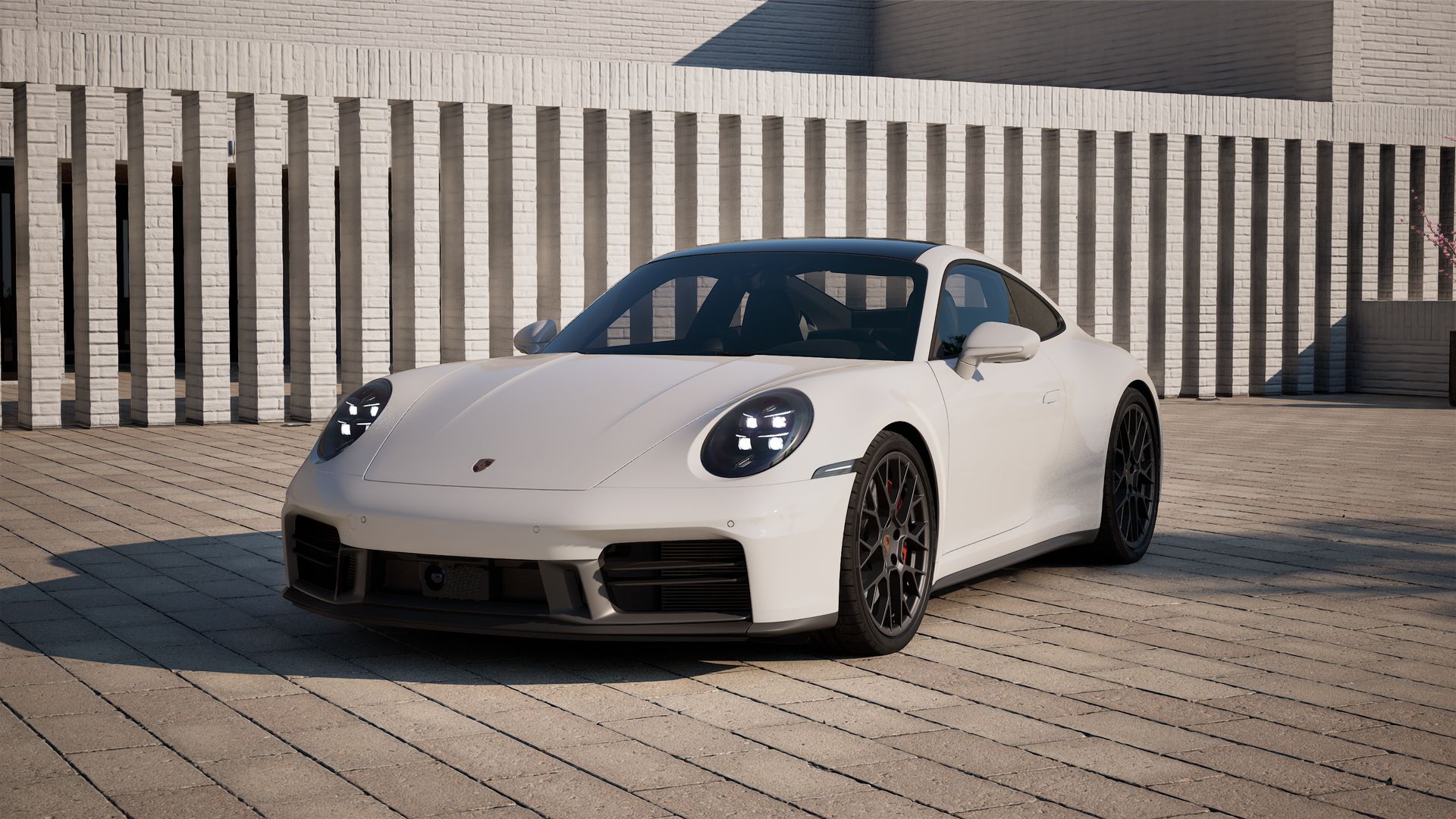 911 Carrera 4S vista frontal