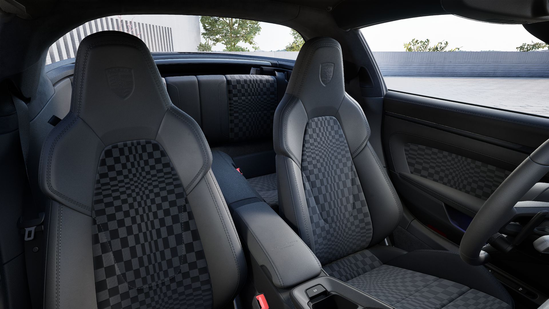 911 Targa 4 GTS vista interior